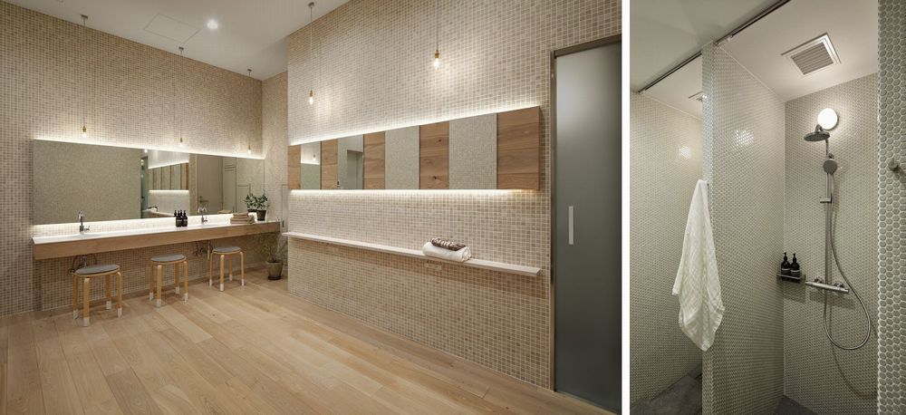 更衣室シャワールーム